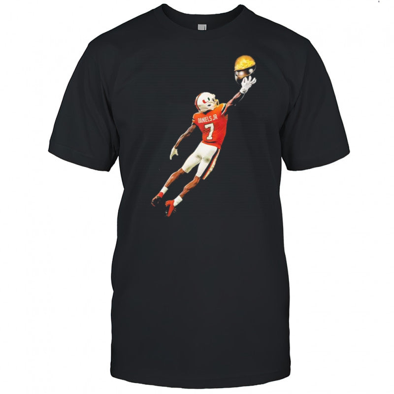 Daniels Jr Miami Hurricanes 1 handed Touchdown for Gold shirt