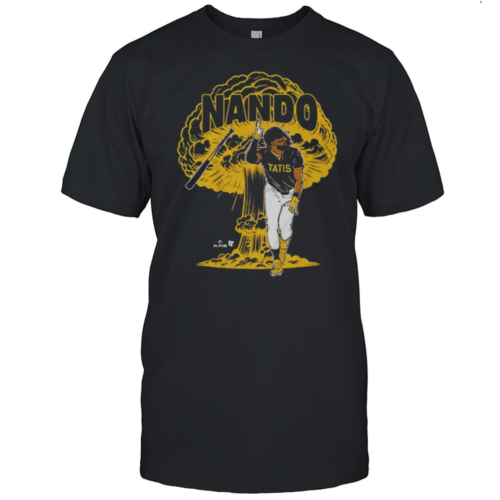 Fernando Tatis Jr Nuked By Nando San Diego Padres MLB T shirt
