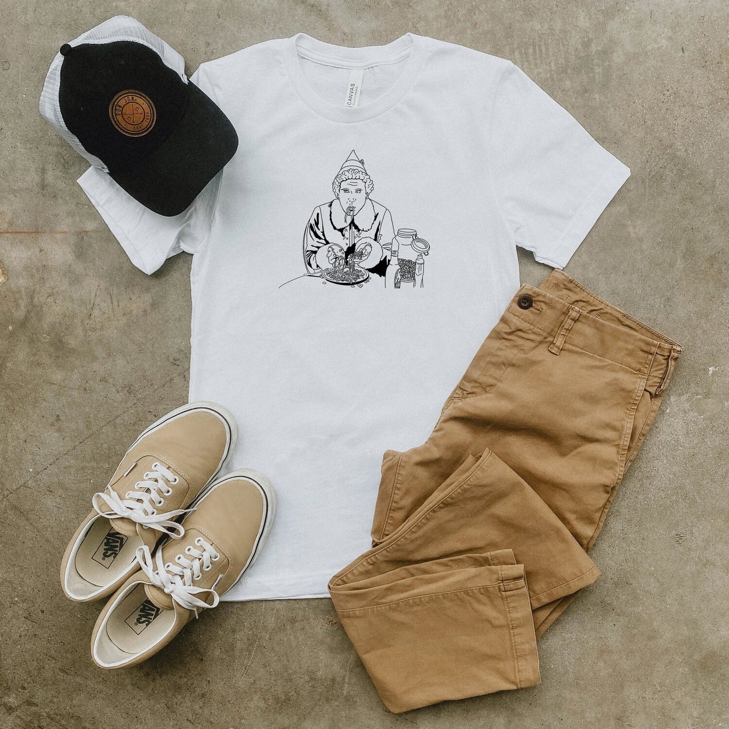 Elf T-Shirt / Soft / Simple / Minimalist T-shirt / Will Farrell T-Shirt / Christmas Movie / Unique / Movie Lover / Funny T-Shirt / Holiday