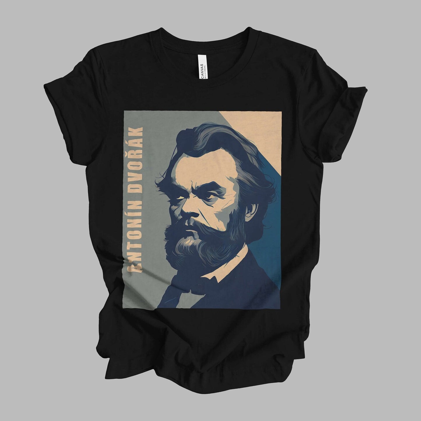 Antonín Dvořák Retro Minimalist T-Shirt, Classical Music History Gift Unisex Tshirt Shirt