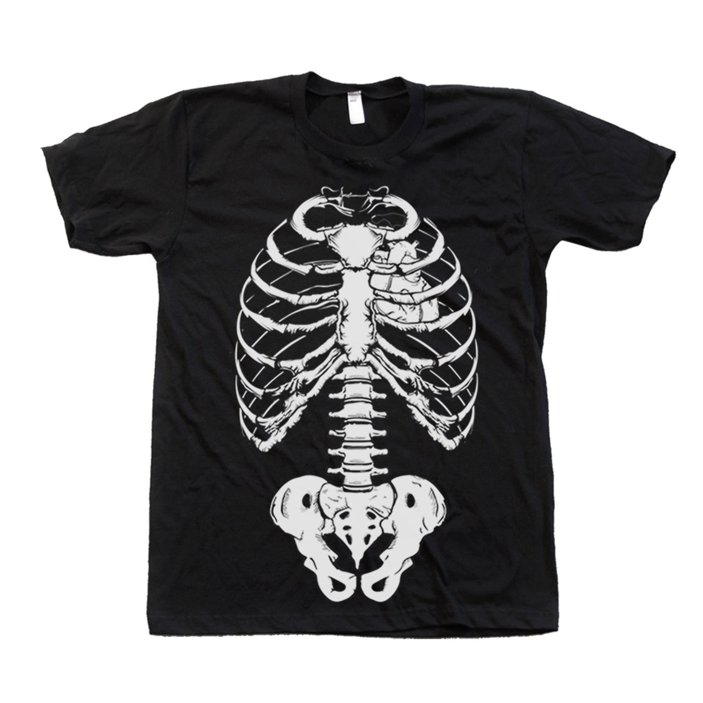 Skeleton T-Shirt: Funny Gothic Halloween Party Tee