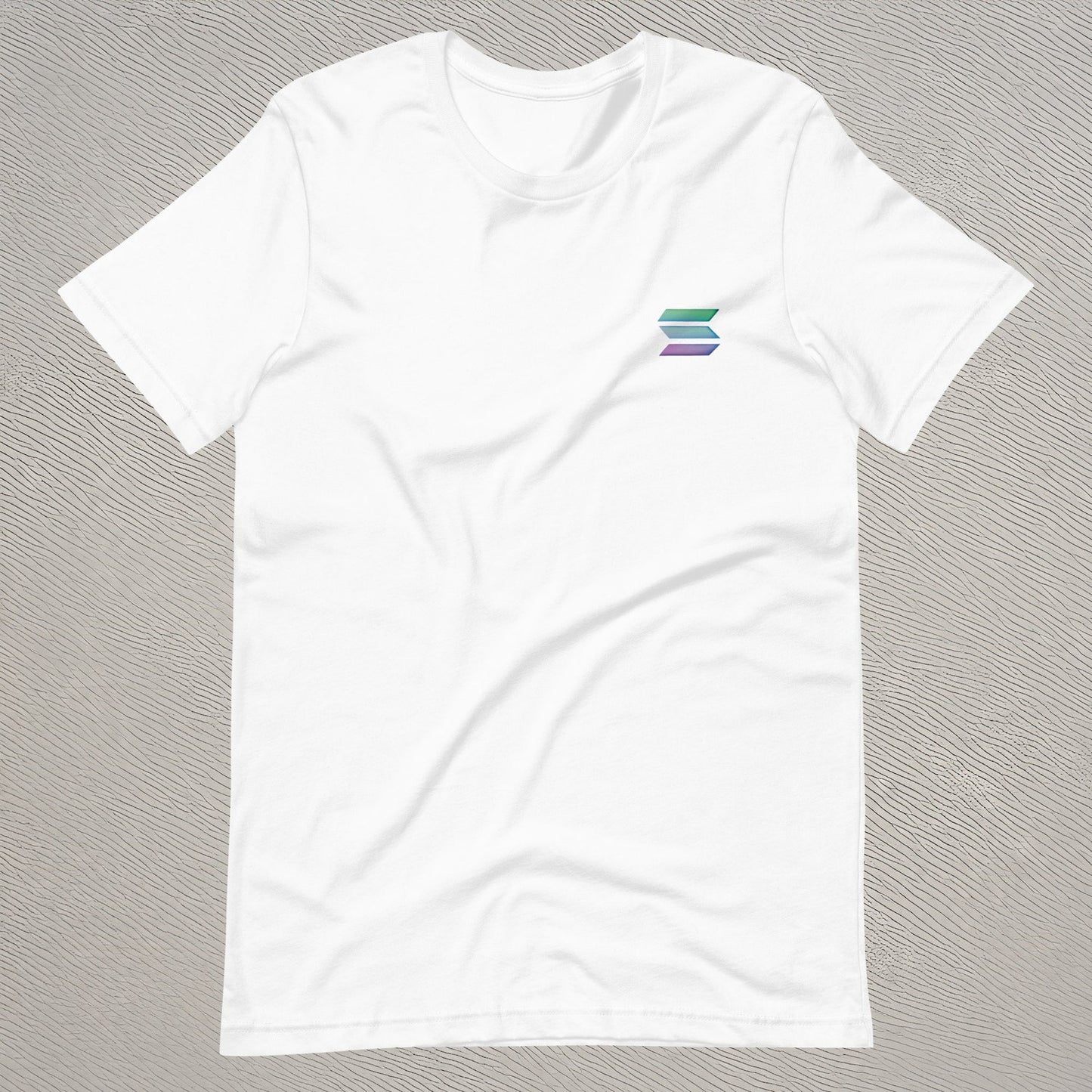 Solana Minimalist T-Shirt (SOL), Short Sleeve Unisex