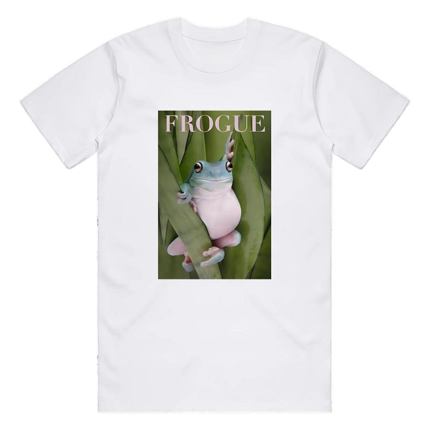 Frogue T-Shirt – Frog Meme Design, Funny Fashion Tee, Quirky Frog Graphic, Unique Frog Lover Shirt Gift