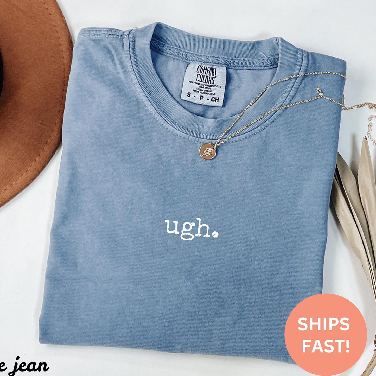 Ugh Shirt, Sarcastic Graphic Tee, Moody Vibes Shirt, Funny One Word Tee, Humor Shirt, Gen Z Shirt, Funny Gift, Trendy Shirt