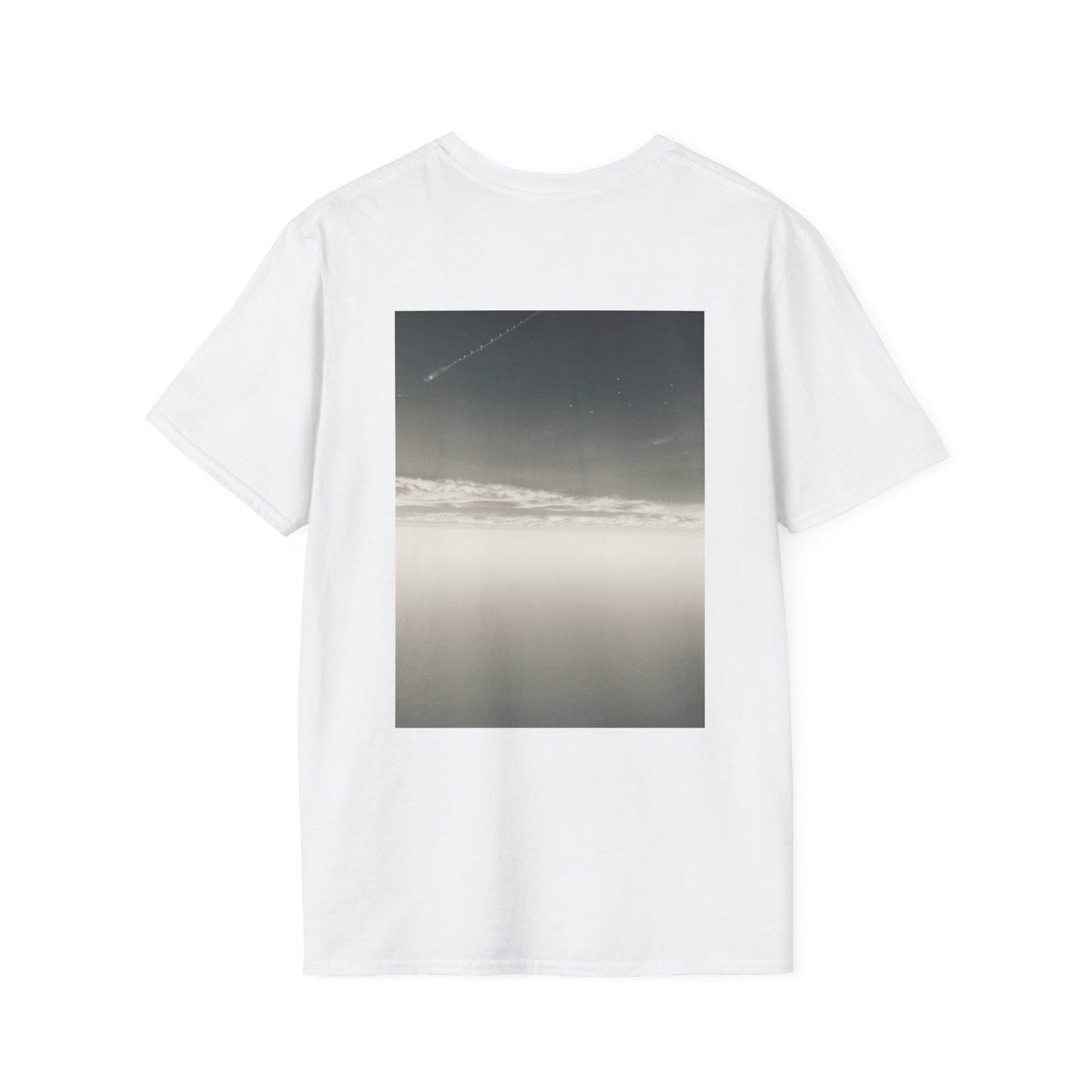 Art Minimalist T-Shirt, Picture Photo Unisex Softstyle Tee, Graphic Design Top, Creative Print Simple Artwork Tee