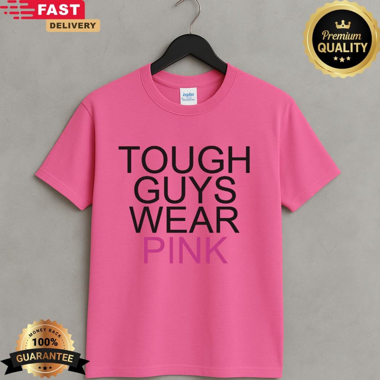 Tough Guys Wearing Pink T-Shirt- Regretevator - Shedletsky- Blame John, Team c00lkid, Perfect Gift for Friends, Fun Shirt