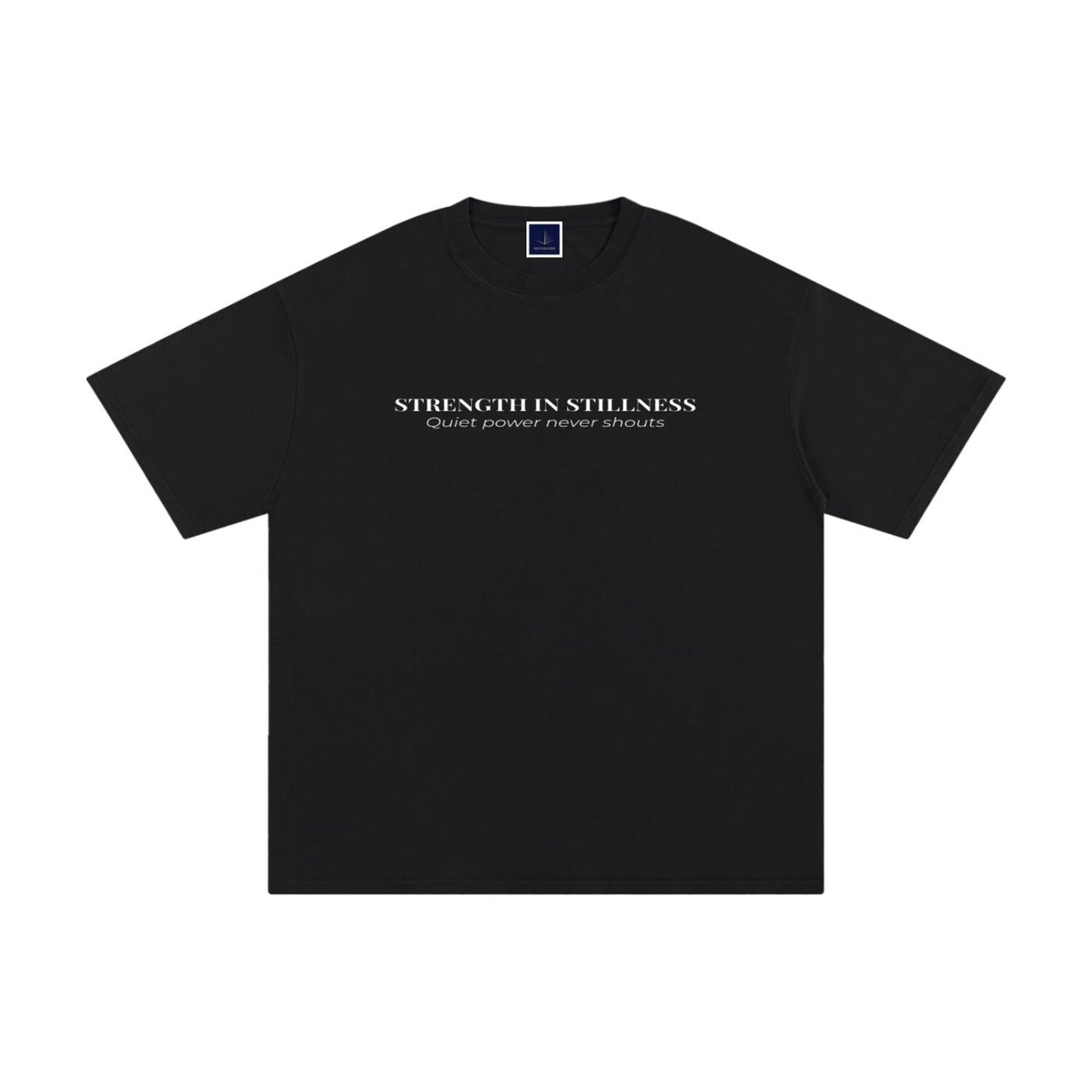 Pure Cotton Minimalist T-Shirt | Chic Motivation Everyday Essential | Simple Aesthetic Crewneck