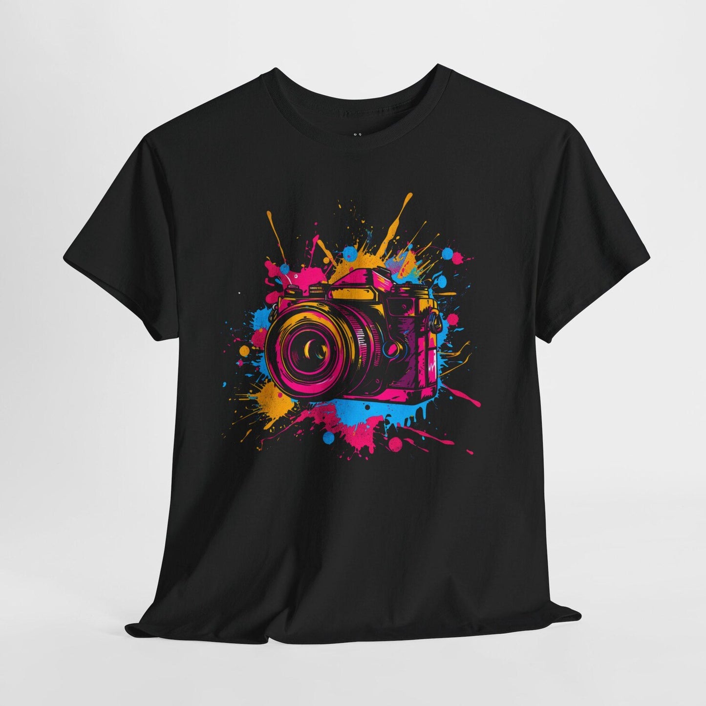 Retro Camera T-Shirt, Photography Tee, Camera Lover Gift, Vintage Camera Shirt, Photographer Gift, Shutterbug Shirt