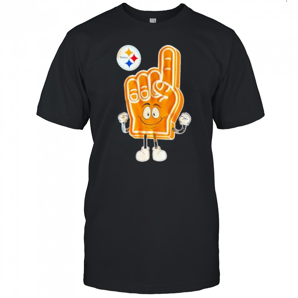 Pittsburgh Steelers Foam Finger Onesie shirt