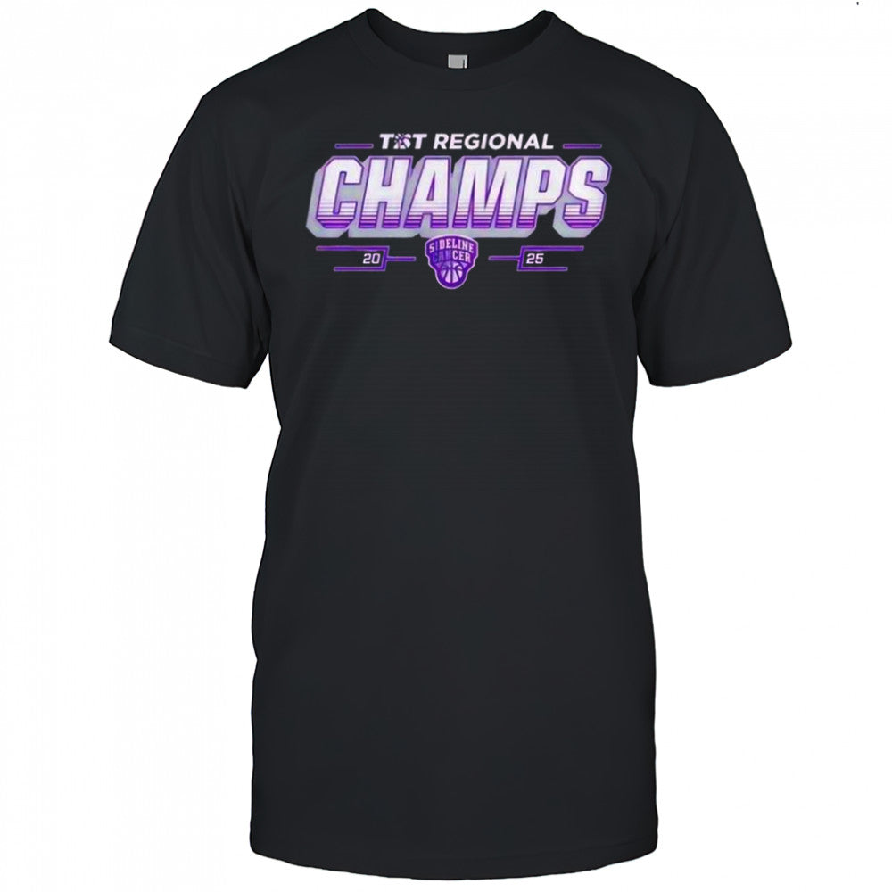 Portland first WNBA Always Top Sideline Cancer TIST Regional Champs 2025 T Shirt