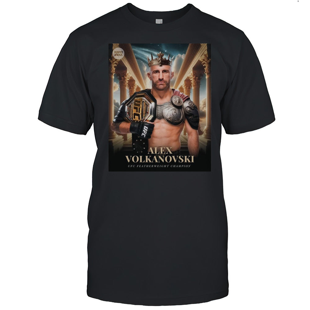 Poster Alexander Volkanovski Two Time UFC Featherweight Champion Win At UFC 314 T shirt