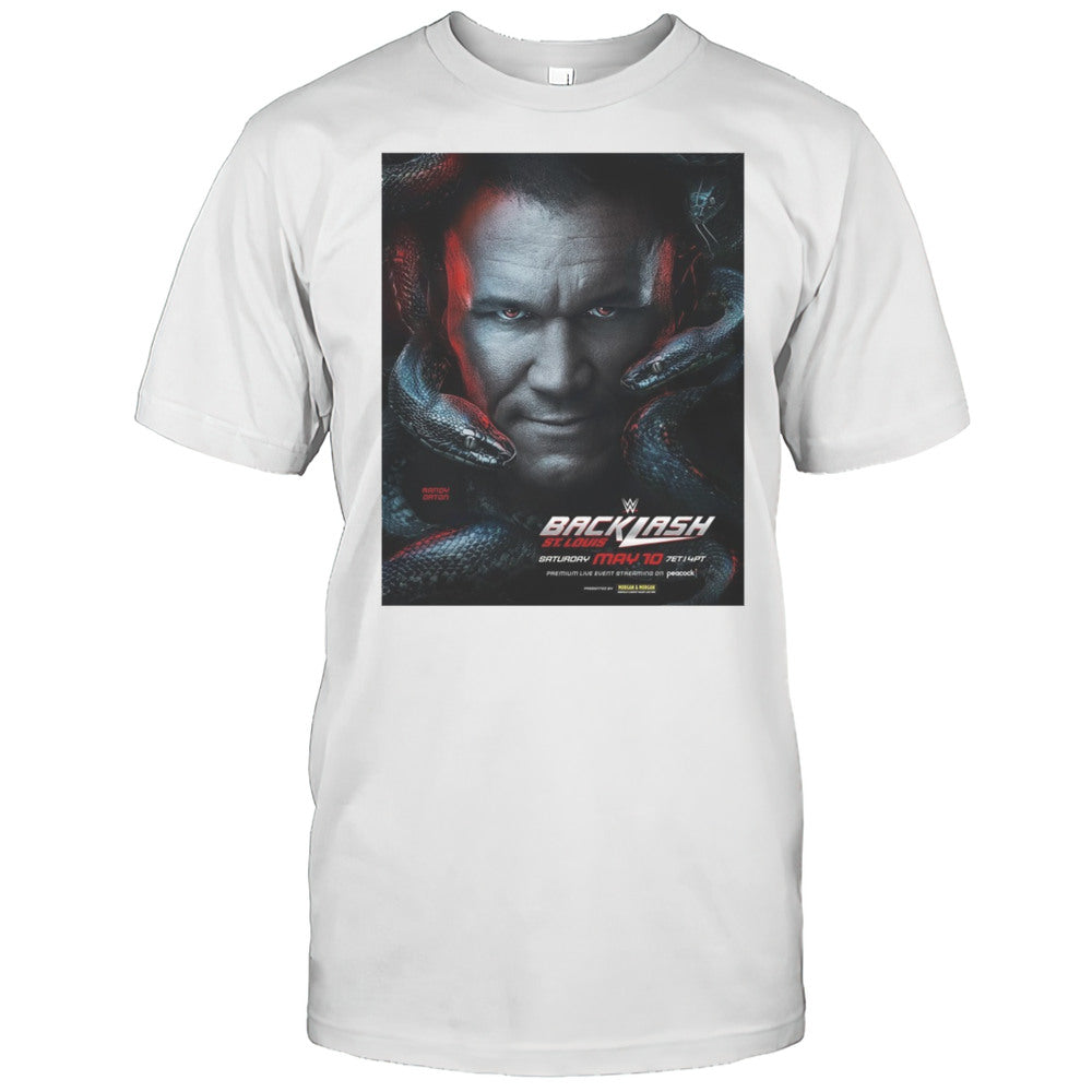 Randy Orton WWE Backlash St. Louis On Saturday May 10th 2025 Poster T shirt