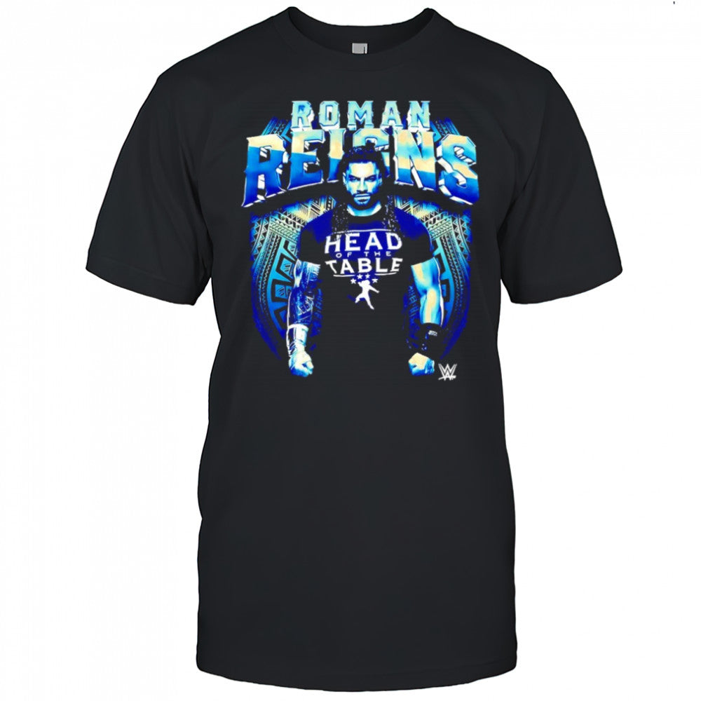 Roman Reigns WWE wearing head of the table shirt