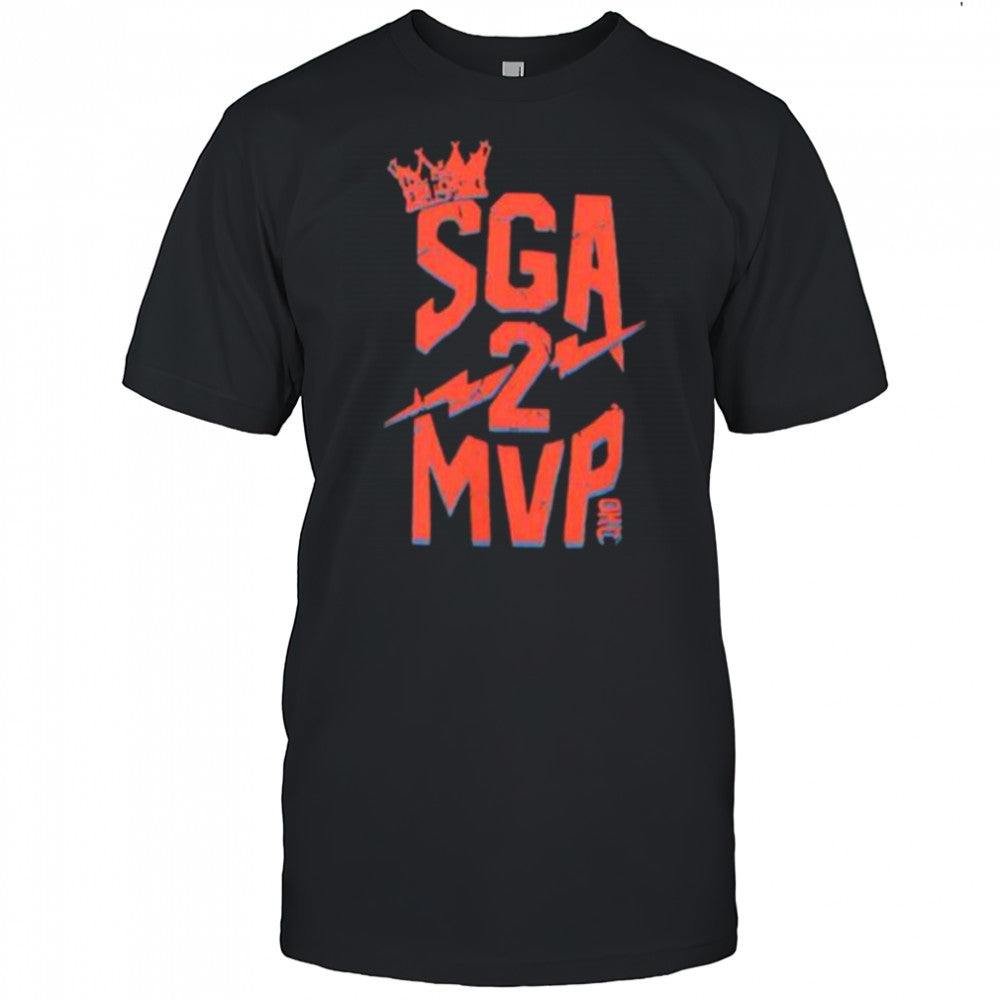 SGA 2 MVP Okc shirt