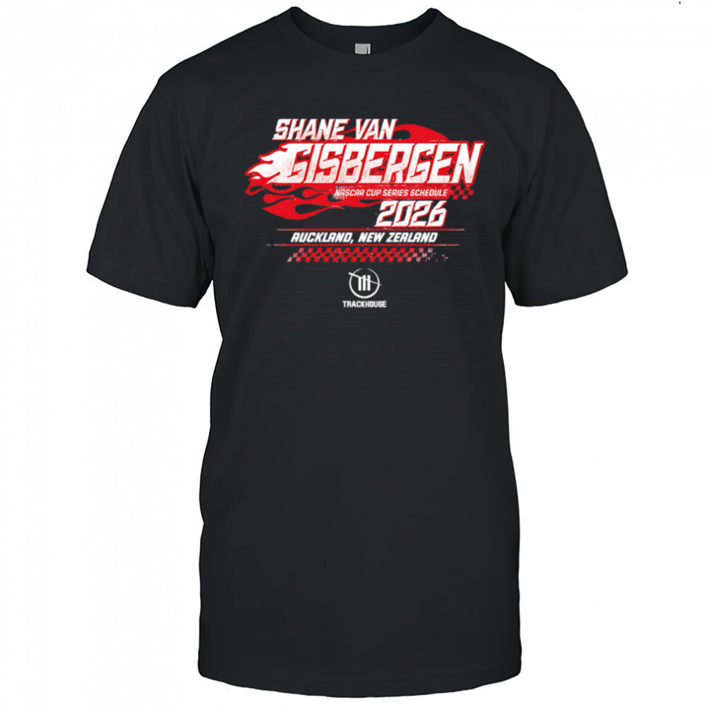 Shane Van Gisbergen Nascar Cup Series Schedule 2026 Auckland New Zealand shirt