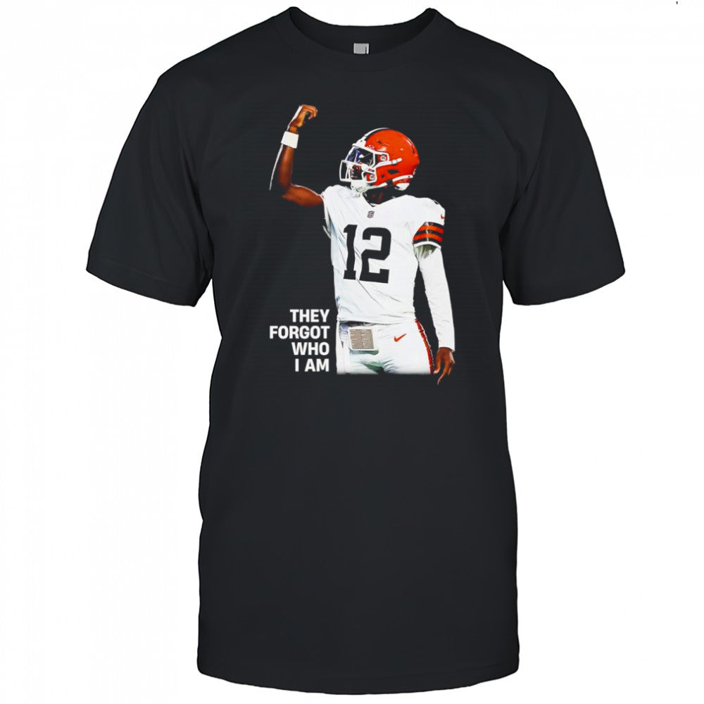 Shedeur Sander they forgot who I am shirt