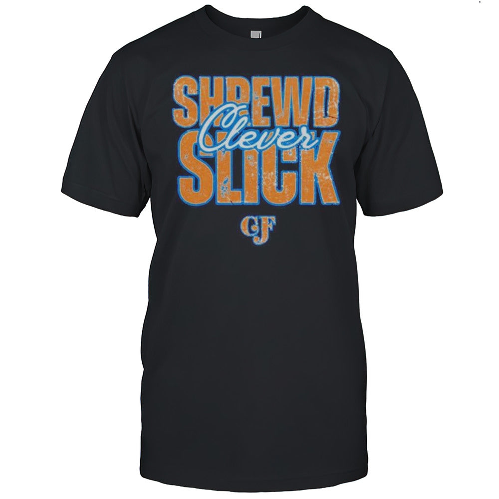 Shrewd Clever Slick Walt Frazier New York Knicks Shirt