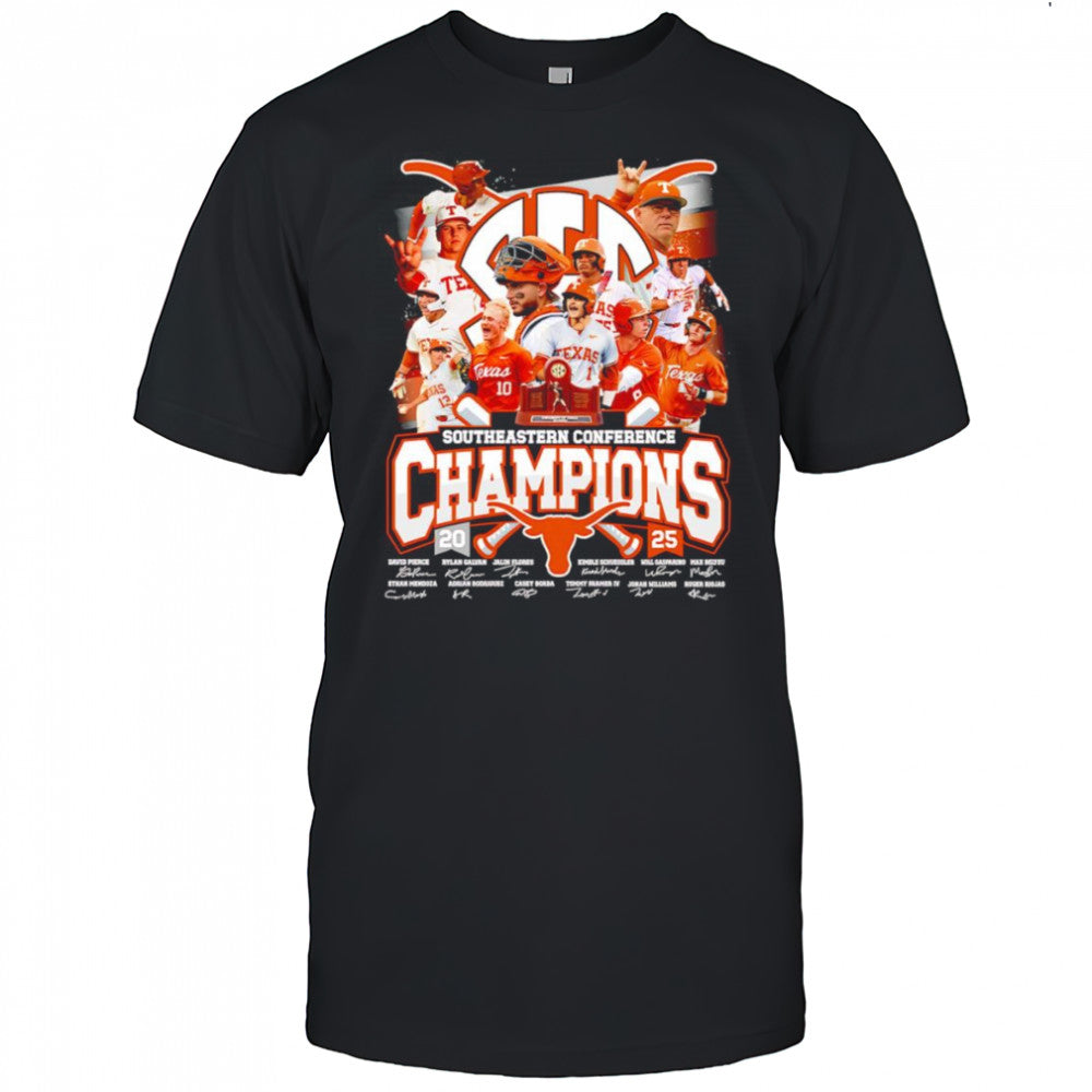 Southeastern Conference Champions 2025 Texas Longhorns shirt
