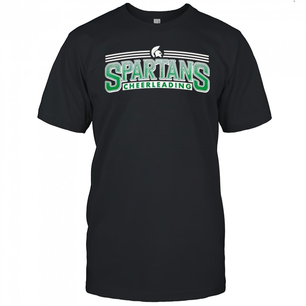 Spartans Cheerleading Stripes T Shirt