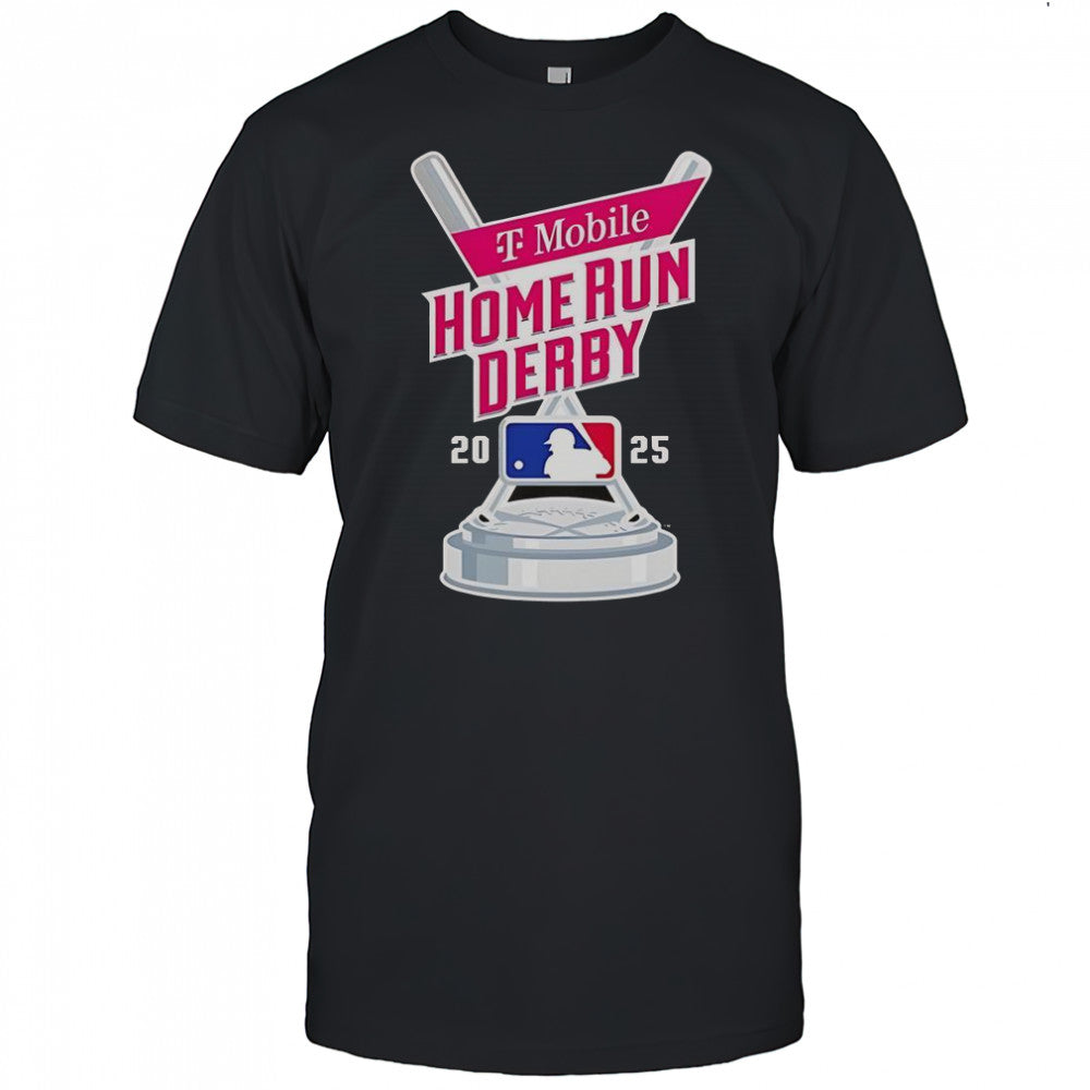 T Mobile Home Run Derby 2025 MLB Logo T Shirt