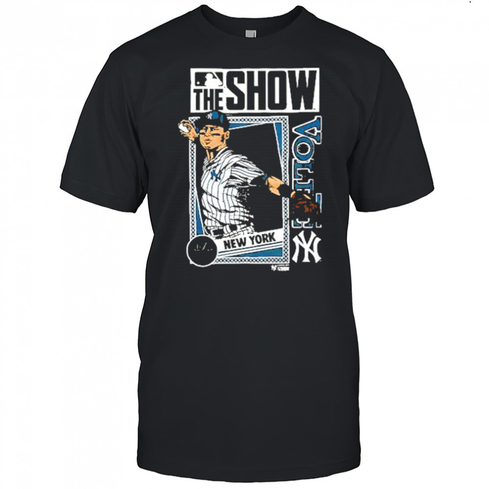 The Show Anthony Volpe New York Yankees MLB Baseball cartoon shirt