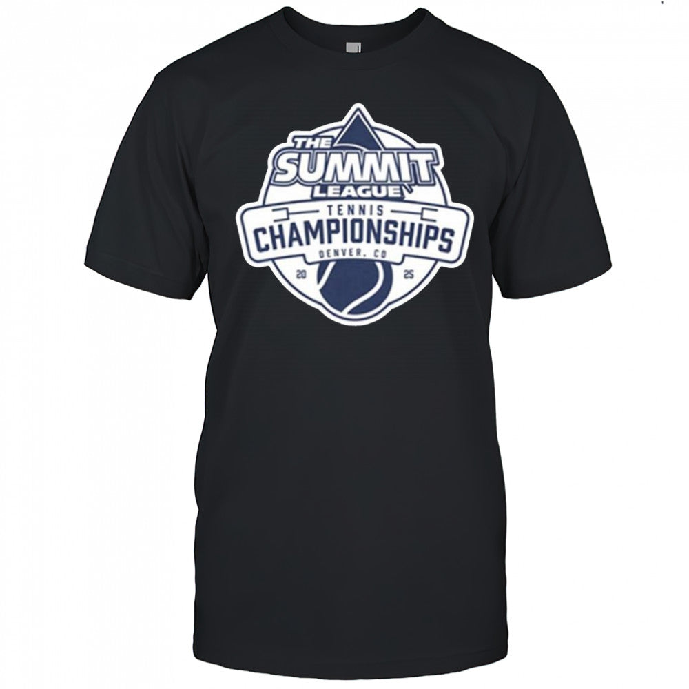The Summit League Tennis Championships Denver Co 2025 Logo t shirt