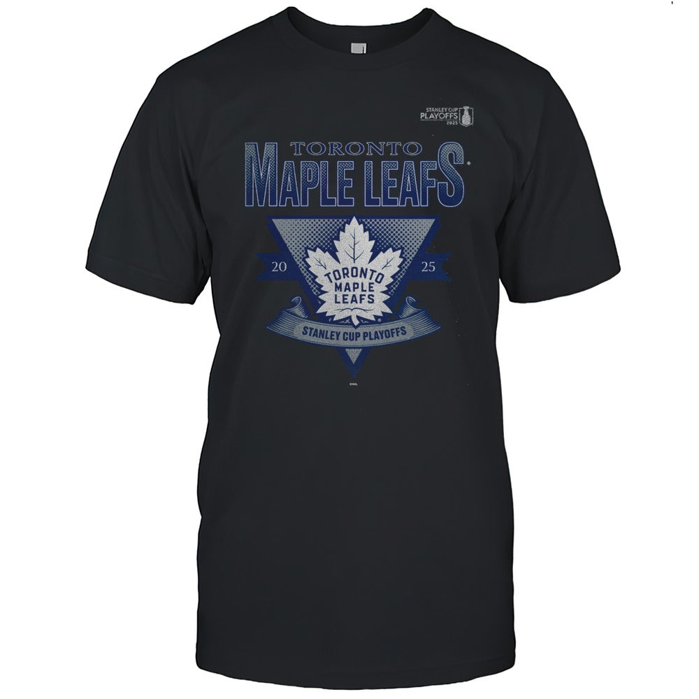 Toronto Maple Leafs 2025 Stanley Cup Playoffs Crossbar Tri Blend Shirt