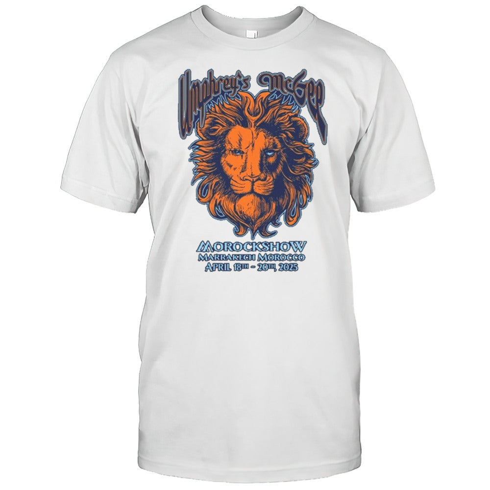 Umphreys Mcgee Morockshow Marrakech Morocco Apr 18 20 2025 T shirt