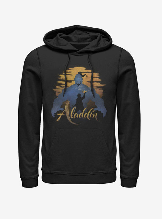 Disney Aladdin 2019 Genie Silhouette Hoodie