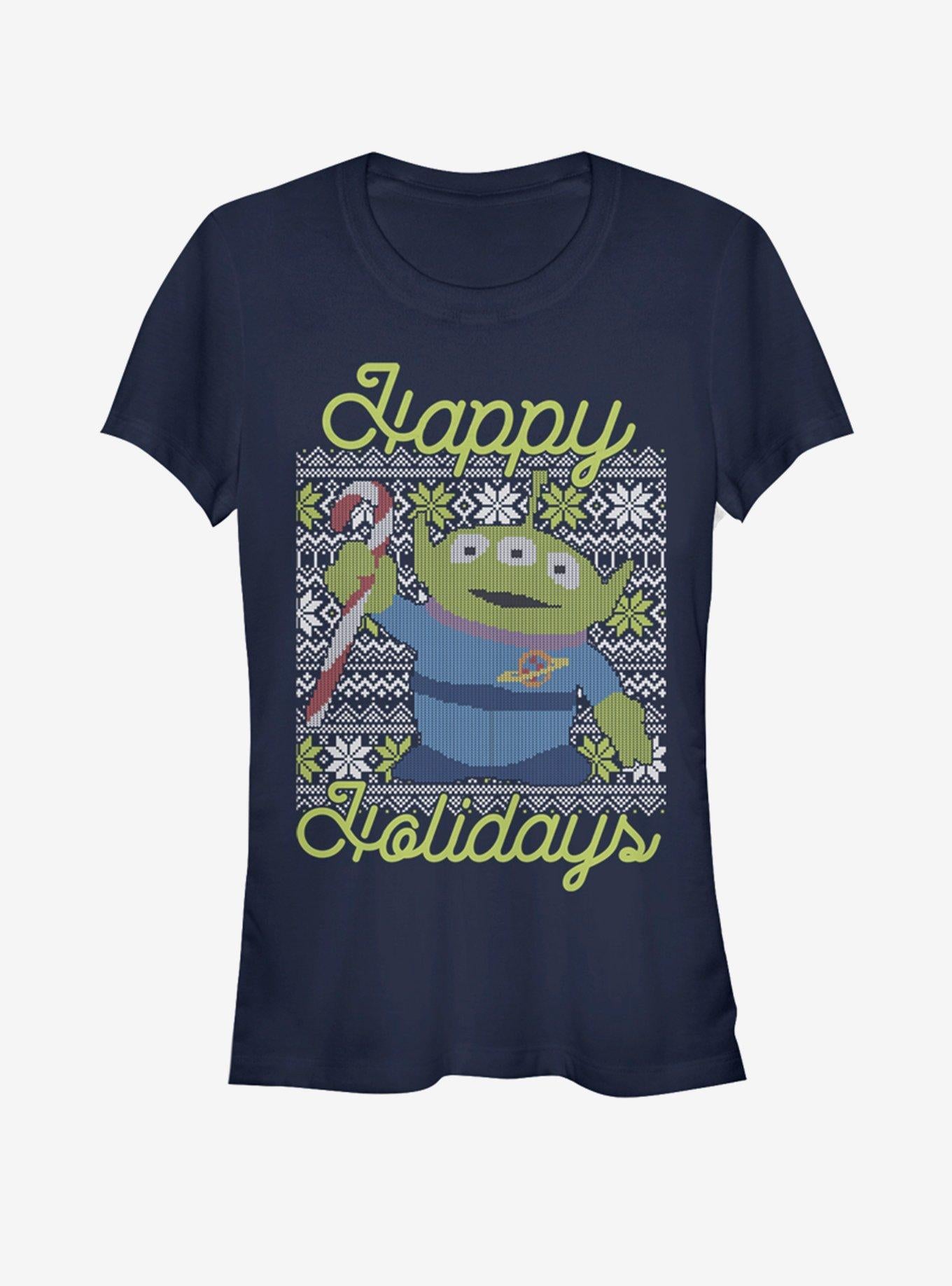 Disney Pixar Toy Story Alien Christmas Girls T-Shirt T-Shirt | High-Quality Print | Great Gift Idea