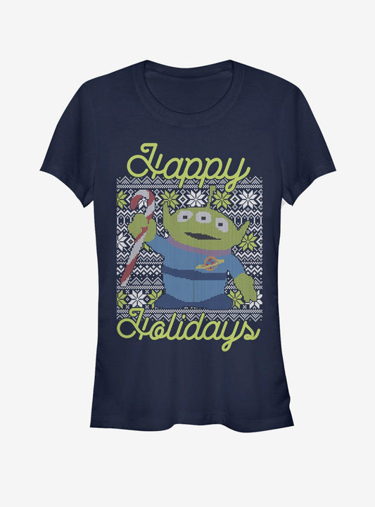 Disney Pixar Toy Story Alien Christmas Girls T-Shirt T-Shirt | High-Quality Print | Great Gift Idea