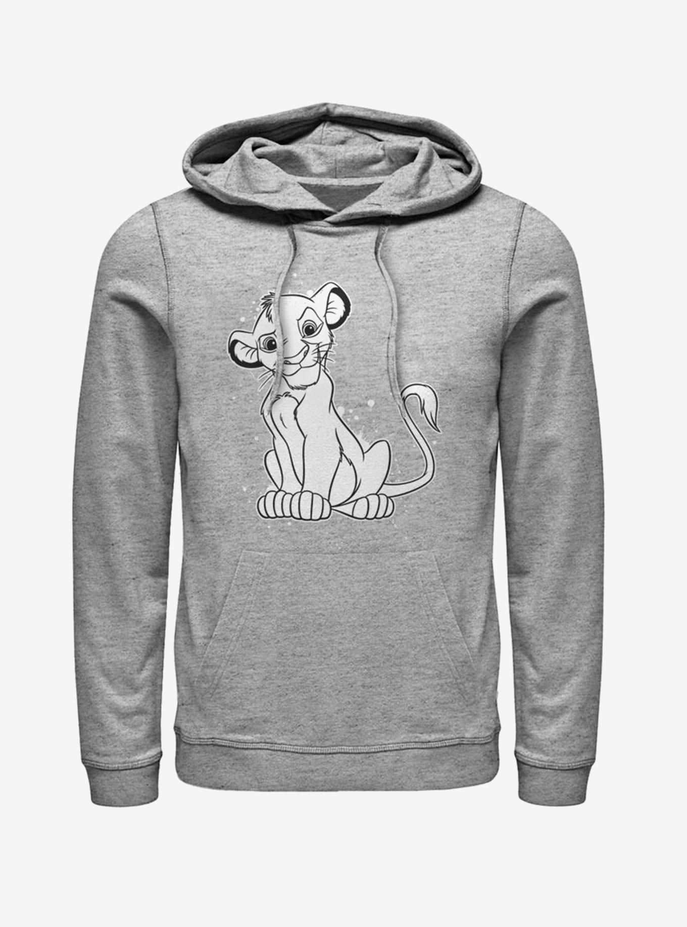 Disney The Lion King Simba Splatter Hoodie