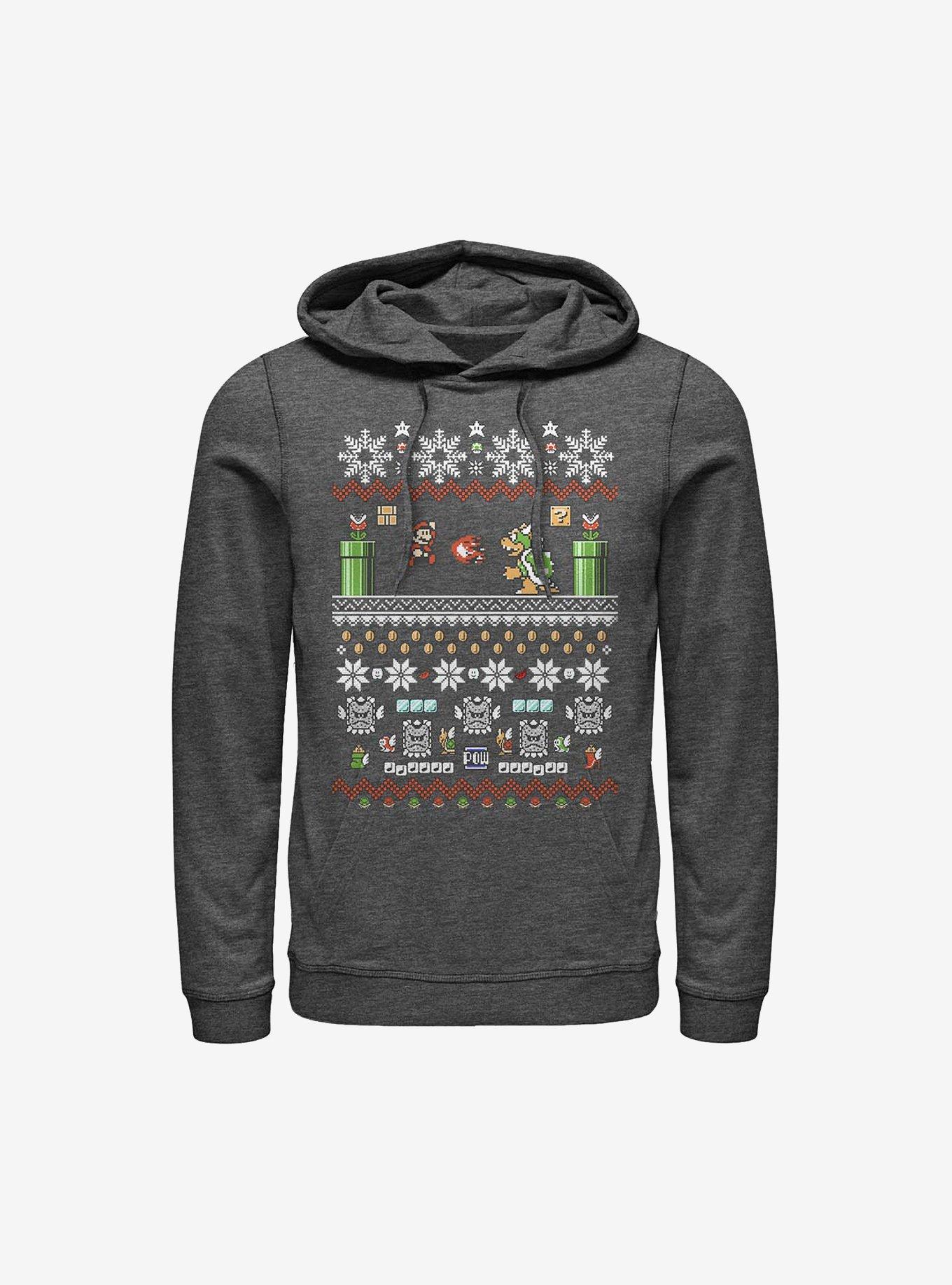 Super Mario Christmas Game Hoodie