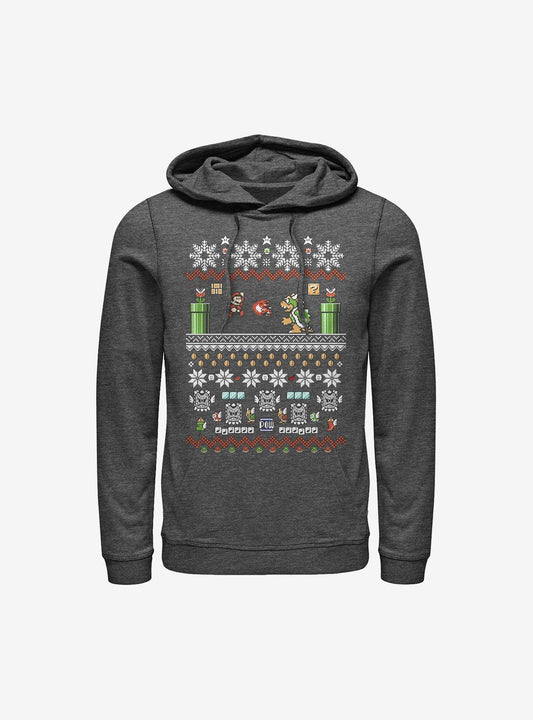 Super Mario Christmas Game Hoodie