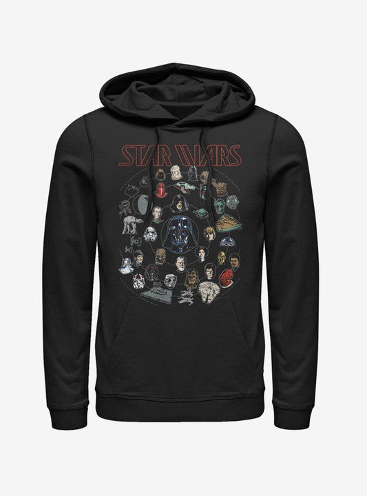 Star Wars Force Chart Hoodie