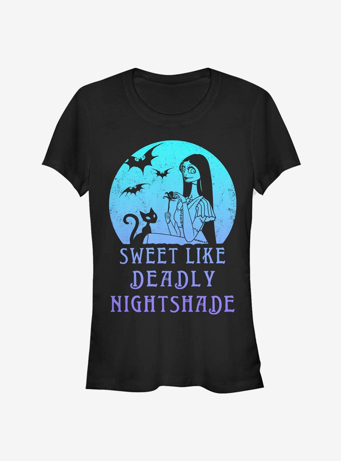 Disney The Nightmare Before Christmas Sally Sweet Like Classic Girls T-shirt | Trendy Graphic Tee | Casual Unisex T-shirt