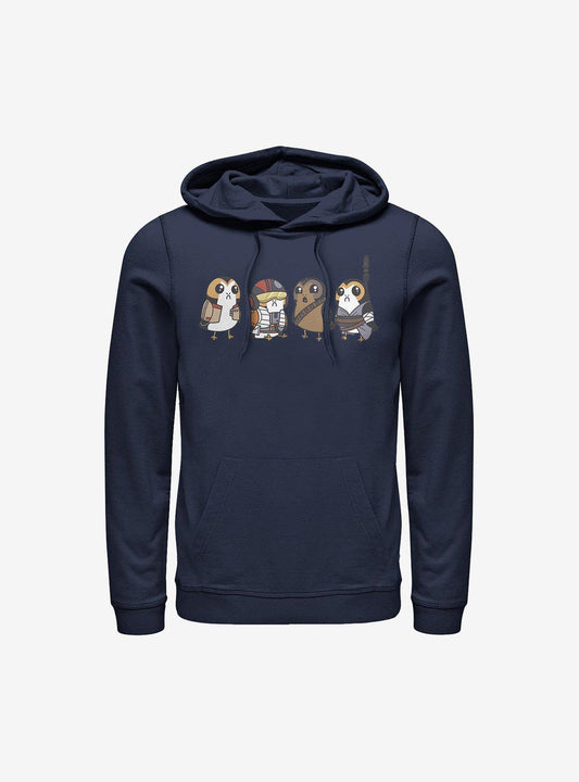 Star Wars: The Last Jedi Porgs As Characters Hoodie