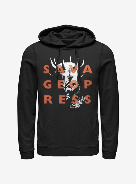 Star Wars The Clone Wars Savage Overlay Hoodie