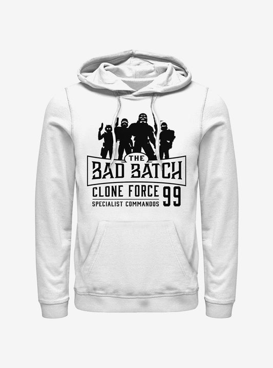 Star Wars The Clone Wars Bad Batch Emblem Hoodie