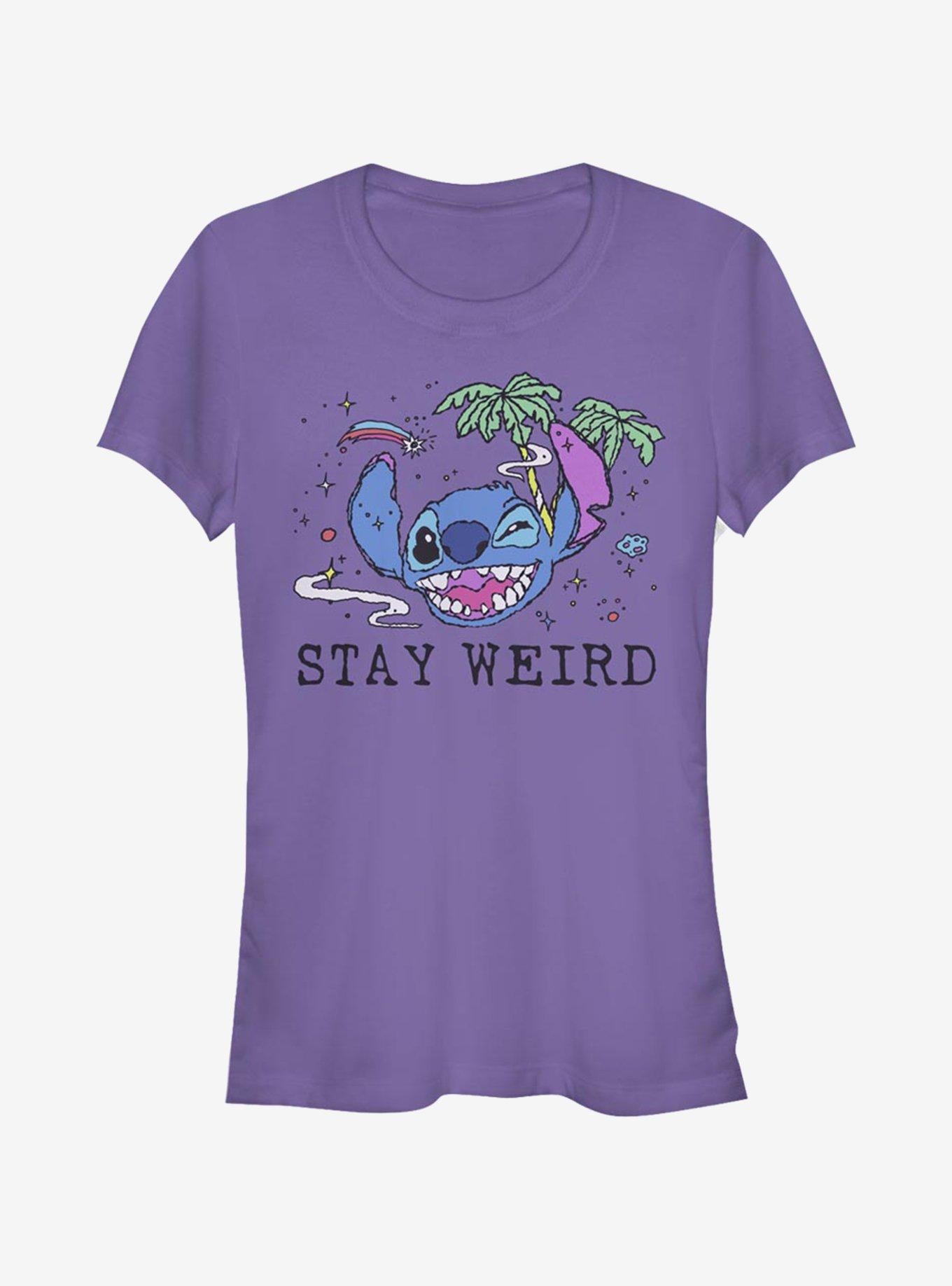 Disney Lilo Stitch Trippy Stitch Girls T-Shirt T-Shirt | Bold Graphic Edition | Must-Have Style
