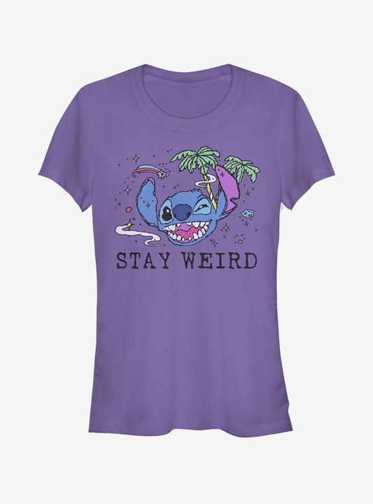 Disney Lilo Stitch Trippy Stitch Girls T-Shirt T-Shirt | Bold Graphic Edition | Must-Have Style