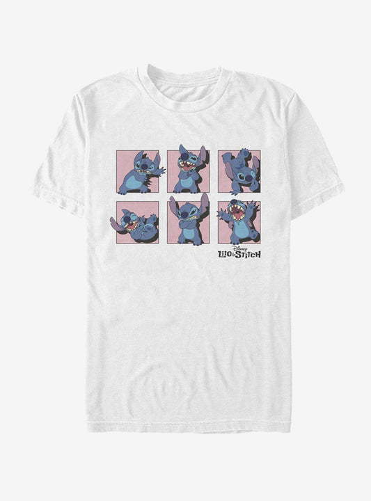 Disney Lilo Stitch Stitch Poses T-Shirt T-Shirt | Bold Graphic Edition | Must-Have Style