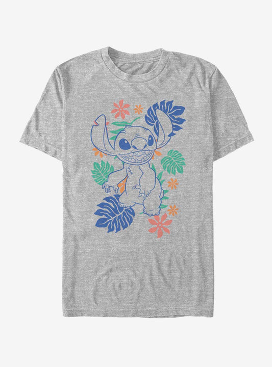 Disney Lilo Stitch Retro Tropical Tonal Stitch T-Shirt T-Shirt | Top Trending Artwork | Great Gift Idea