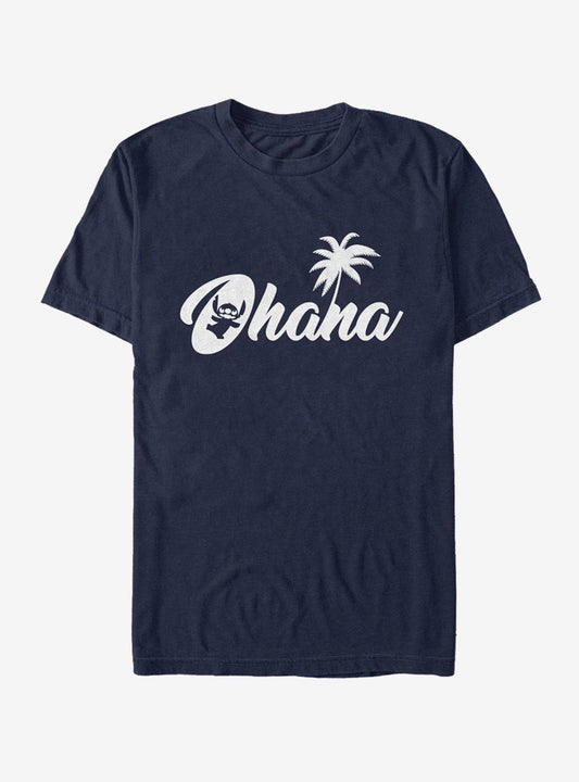 Disney Lilo Stitch Stitch Sillhouette Ohana T-Shirt T-Shirt | Trending Streetwear Style | Must-Have Style