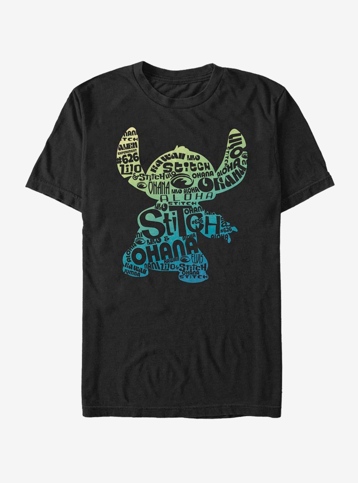 Disney Lilo Stitch Stitch Fill T-Shirt T-Shirt | Bold Graphic Edition | Trending Now