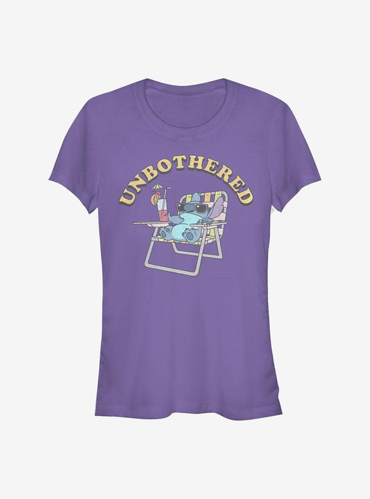 Disney Lilo Stitch Unbothered Girls T-Shirt T-Shirt | High-Quality Print | Trending Now