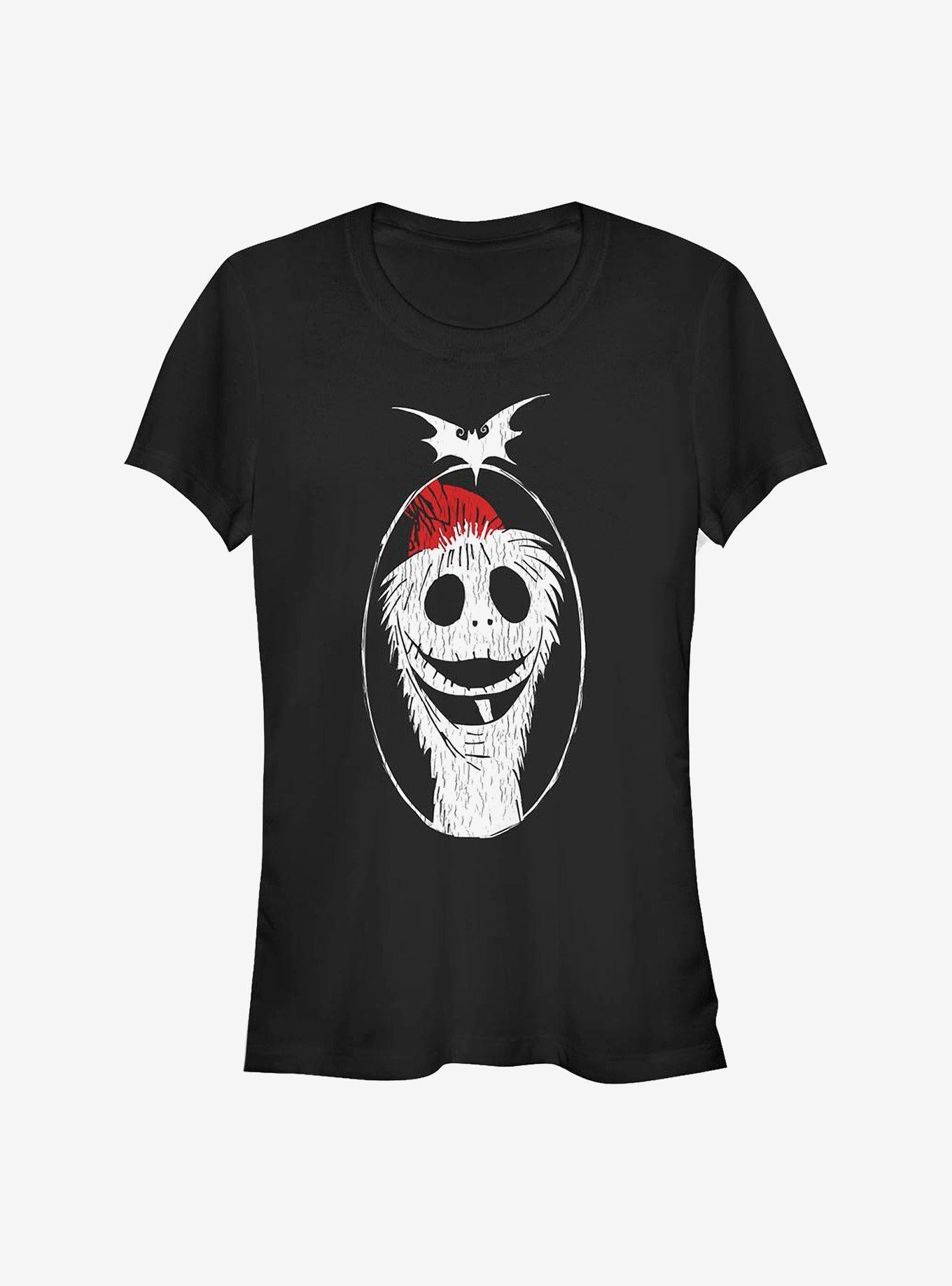 Disney The Nightmare Before Christmas Santa Jack Girls T-Shirt T-Shirt | Premium Graphic | Trending Now