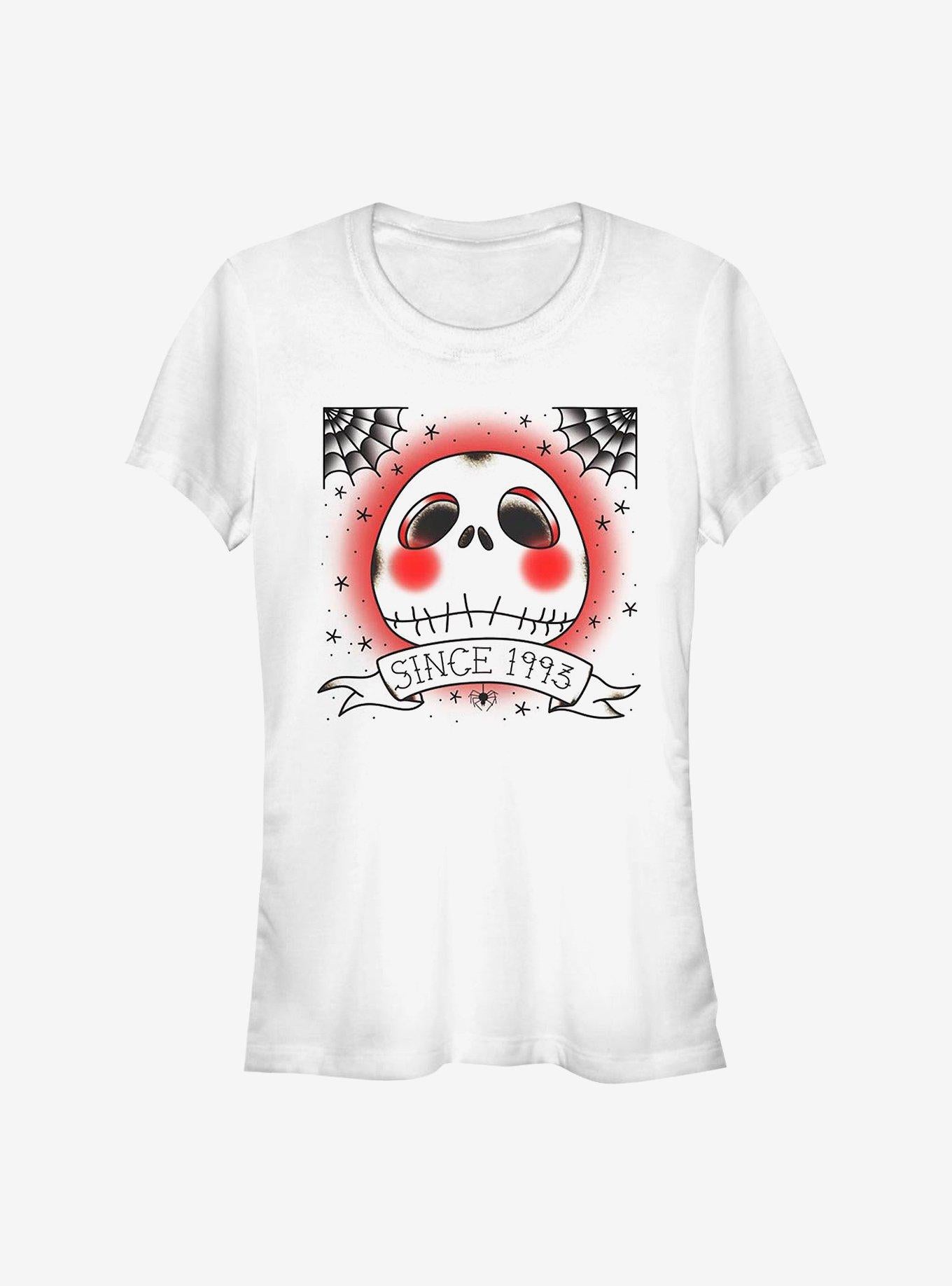 Disney The Nightmare Before Christmas Tattoo Town Girls T-Shirt T-Shirt | Viral Style | Great Gift Idea