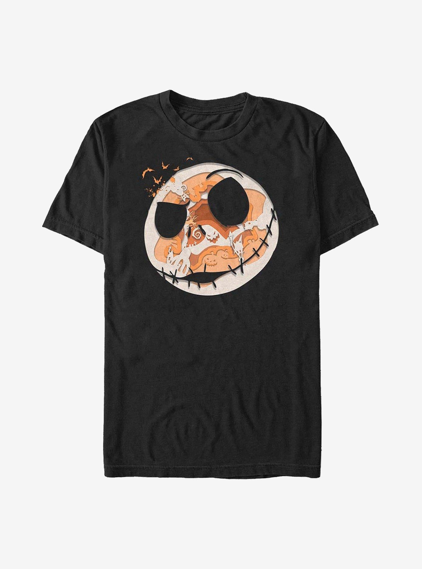 Disney The Nightmare Before Christmas Paper Halloween T-Shirt T-Shirt | Viral Style | Great Gift Idea