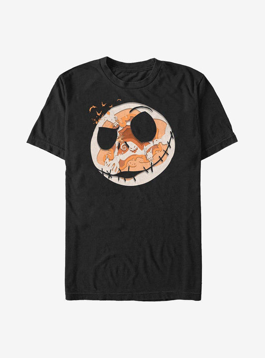 Disney The Nightmare Before Christmas Paper Halloween T-Shirt T-Shirt | Viral Style | Great Gift Idea